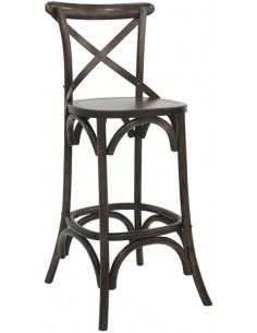 Stool for interior - Wood structure - Dimensions cm 41 x... 2