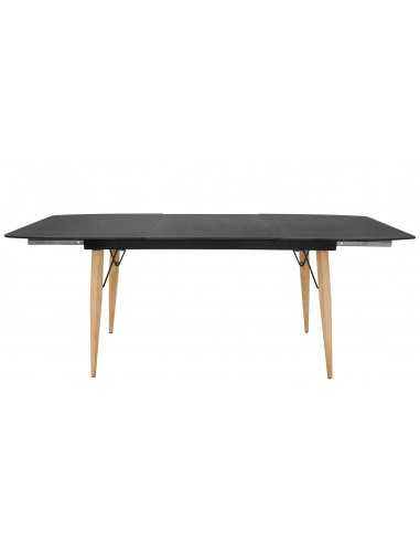 Indoor table - Painted metal and wood -...