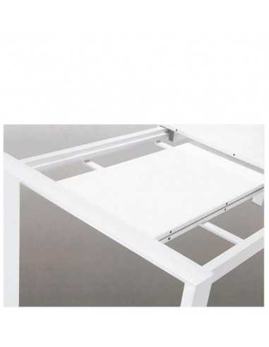 Indoor table - Painted metal frame - Lacquered...