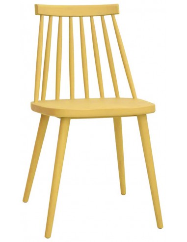 Outdoor chair - Polypropylene structure - Dimensions 43.5 x 40 x 77.5 h cm