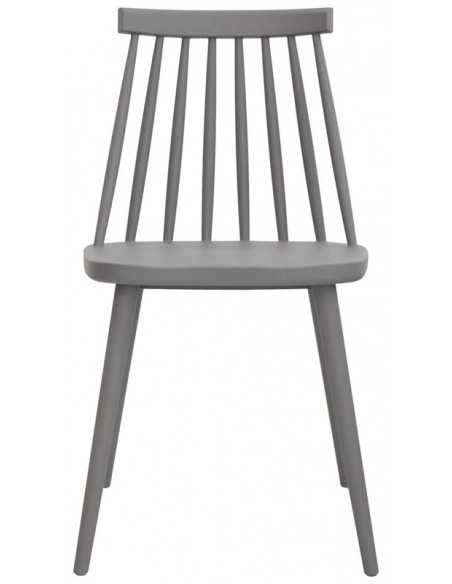 Outdoor chair - Polypropylene structure - Dimensions cm 43.5 x 40 x 77.5 h