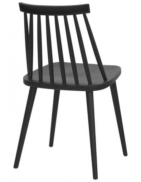 Outdoor chair - Polypropylene structure - Dimensions cm 43.5 x 40 x 77.5 h