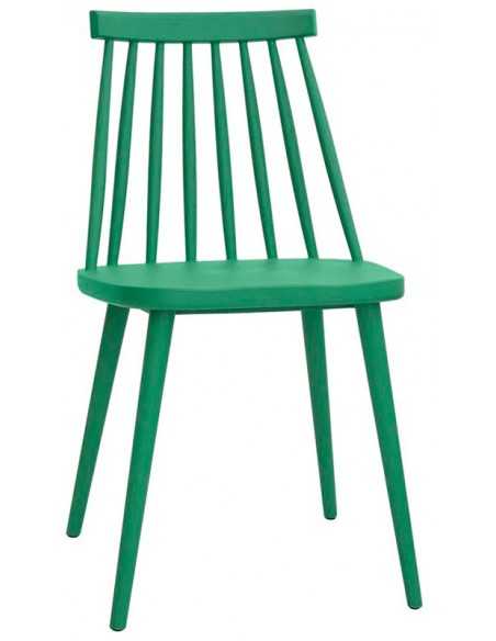 Outdoor chair - Polypropylene structure - Dimensions cm 43.5 x 40 x 77.5 h