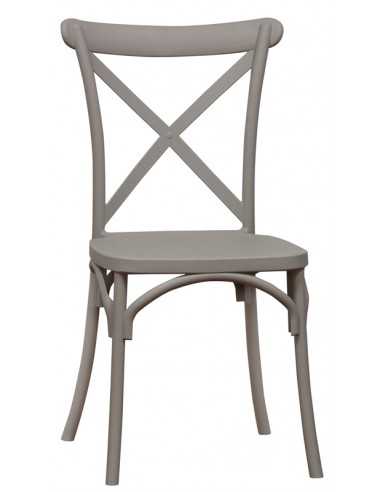 Silla exterior - Estructura de polipropileno -...