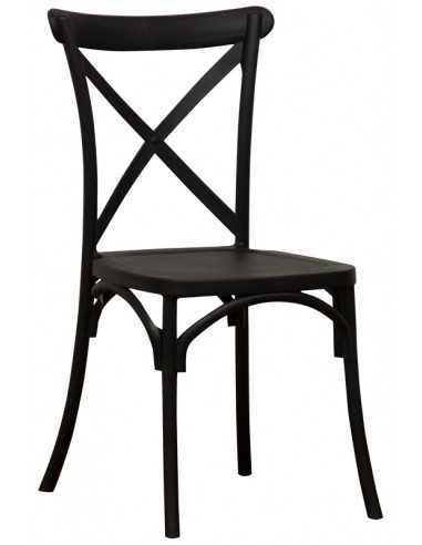 Silla exterior - Estructura de polipropileno -...