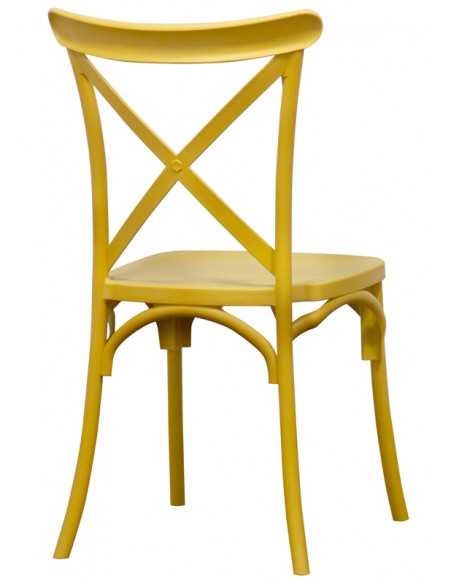 Outdoor chair - Polypropylene structure - Dimensions cm 45 x 42.5 x 88 h
