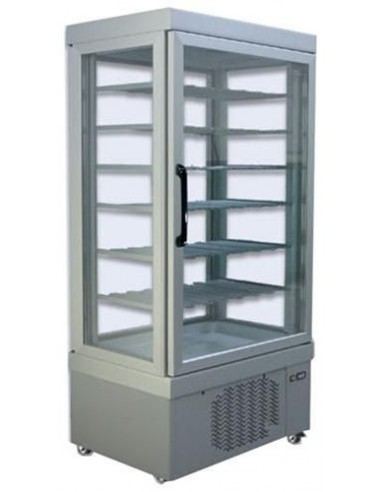 Refrigerated display case - Capacity 630 lt - cm 90 x 64 x 186h