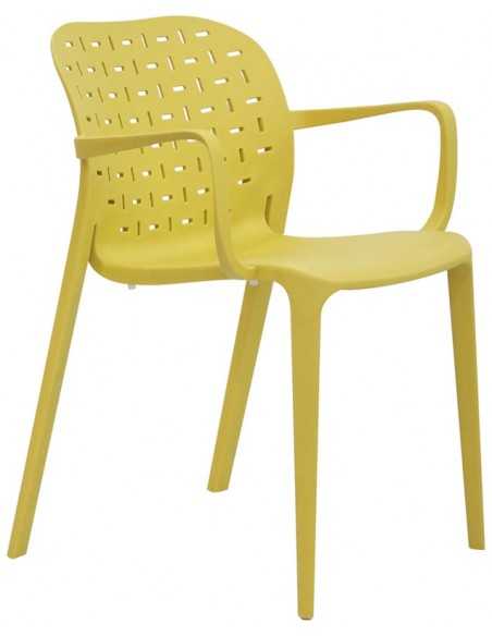 Sedia - Struttura in polipropilene con fibra di vetro - Dimensioni cm 40 x 42 x 78.5 h