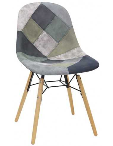 Chair for interior - Structure in wood and...