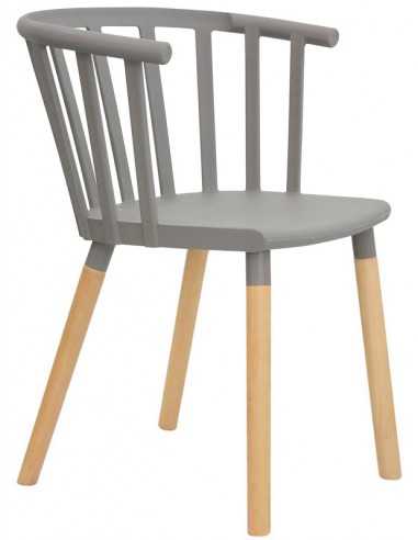 Chair for interior - Painted metal structure -...