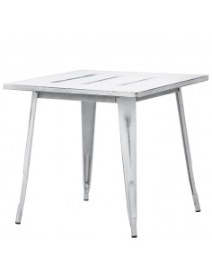 Mesa interior - Estructura de metal pintado con efecto...