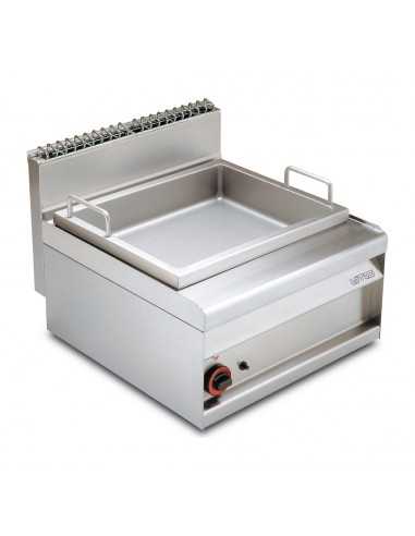 Professional gas griddle - lt 20 pan - cm 60 x...