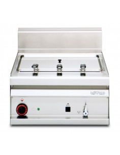 Professional Electric Pasta Cooker - Capacity lt 25 - Faucet + Overflow Valve - cm 60 x 65 x 29 h