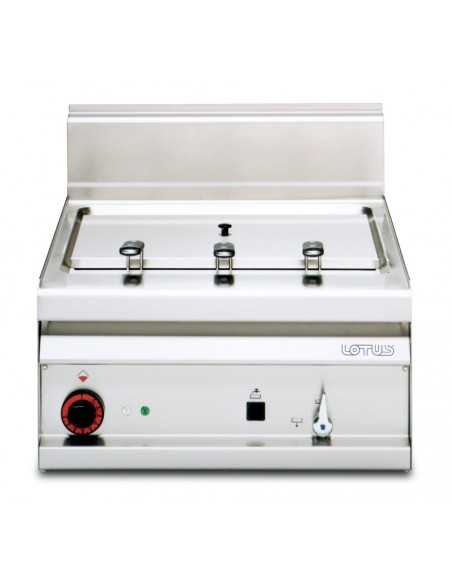 Professional Electric Pasta Cooker - Capacity lt 25 - Faucet + Overflow Valve - cm 60 x 65 x 29 h