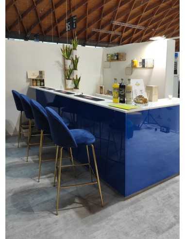 Taburete interior - Estructura de metal de...