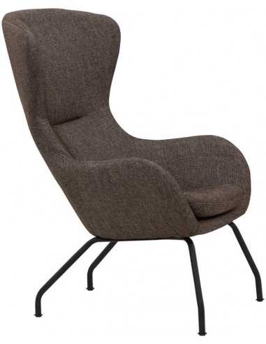 Sillón - Marco metálico pintado - Cubierta de...