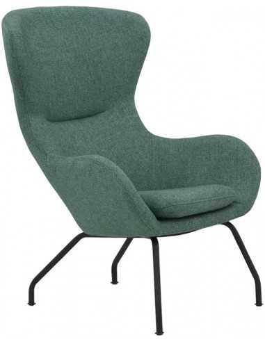 Sillón - Marco metálico pintado - Cubierta de...