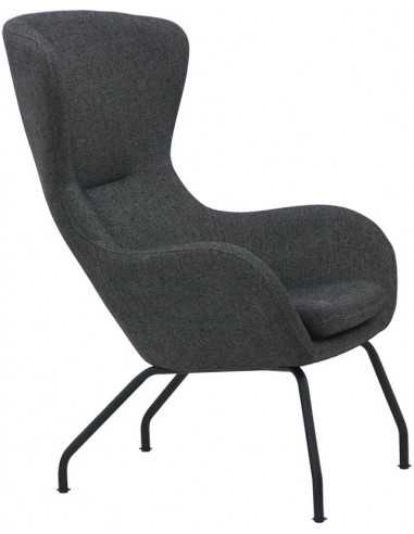 Sillón - Marco metálico pintado - Cubierta de...