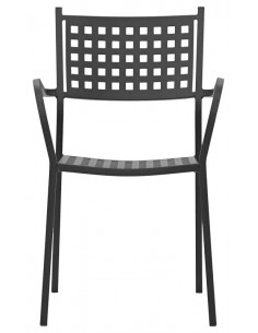 Outdoor chair - Painted metal frame - Dimensions cm 39 x...