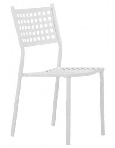 Outdoor chair - Painted metal frame -...