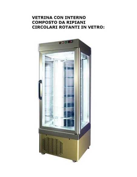 Vetrina refrigerata - Capacità 430 lt - cm 67 x 64 x 191h