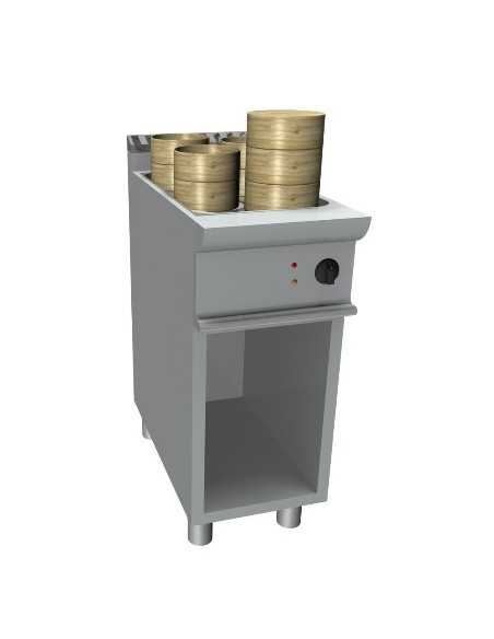 Electric dim sum vaporiera - Bath GN 1/1 h cm - cm 40 x 70 x 85 h