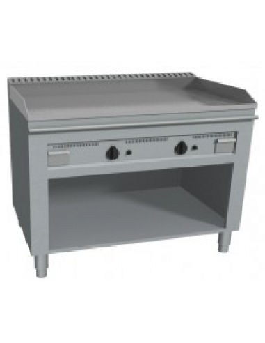 Cuisine teppanyaki - Gas - N. 2 incendios - cm 100 x 72 x 85 h