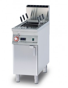Olla para pasta profesional a gas - Capacidad litros 40 -...