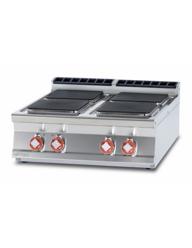 Electric cooker - N° 4 square plates - cm 80 x 90 x 28 h