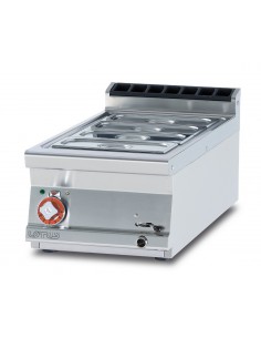 Bagnomaria elettrico - Banco - Vasca GN 1/1 + GN 1/3 h 15...