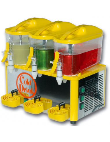 Refrigeratore bibite - Capacità litri 6 x 3 - cm 51 x 38 x 51 h