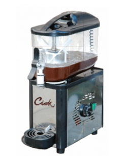 Cioccolatiera capacità 5 + 5 litri a doppia vasca