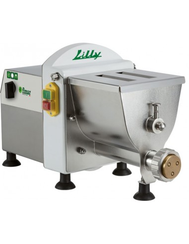 Fresh pasta machine - Oral production 2.5 - 5 kg/h - Diameter of mouth 50 mm - cm 25.3 x 47.25 x 31.6/45 h