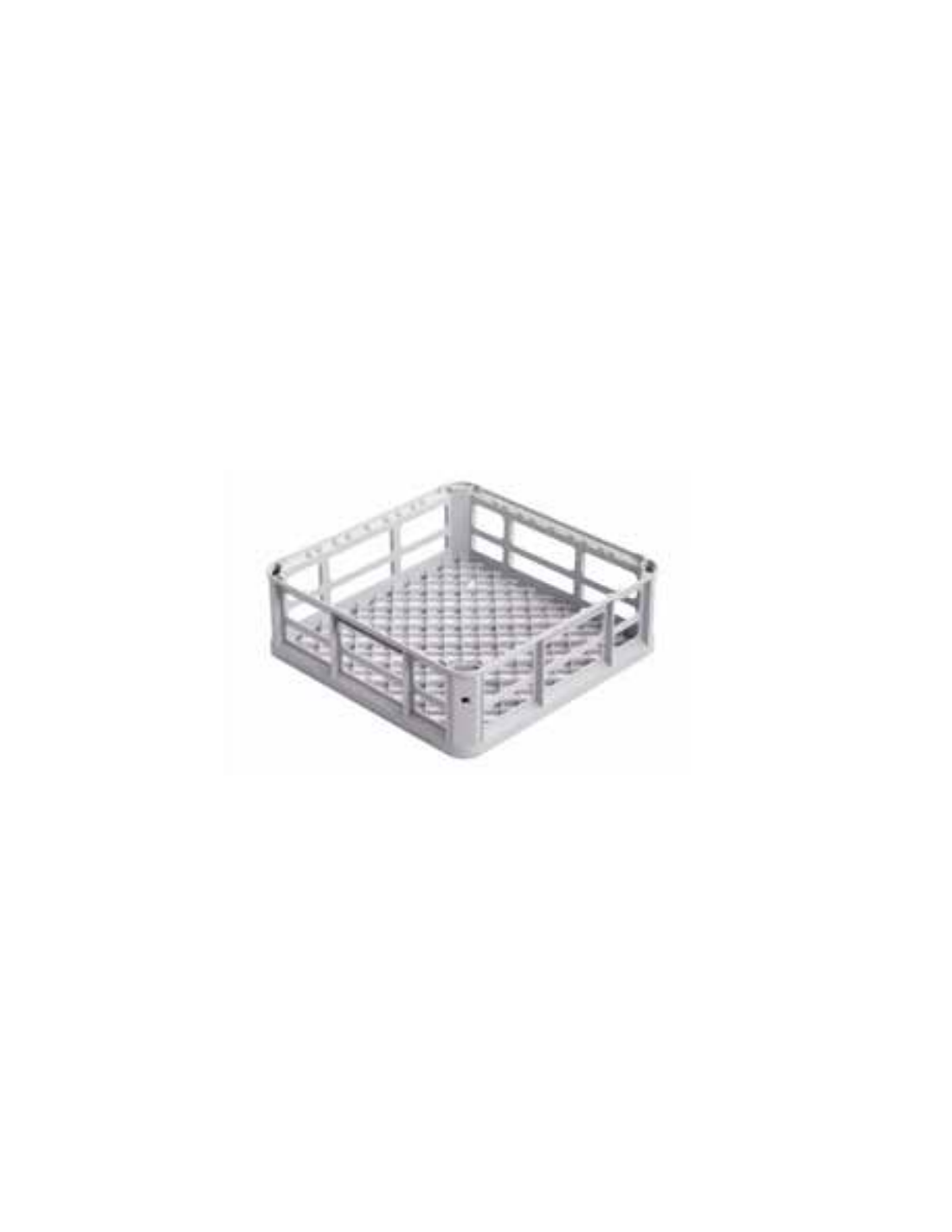 Square basket cm 40 x 40 x 13 h