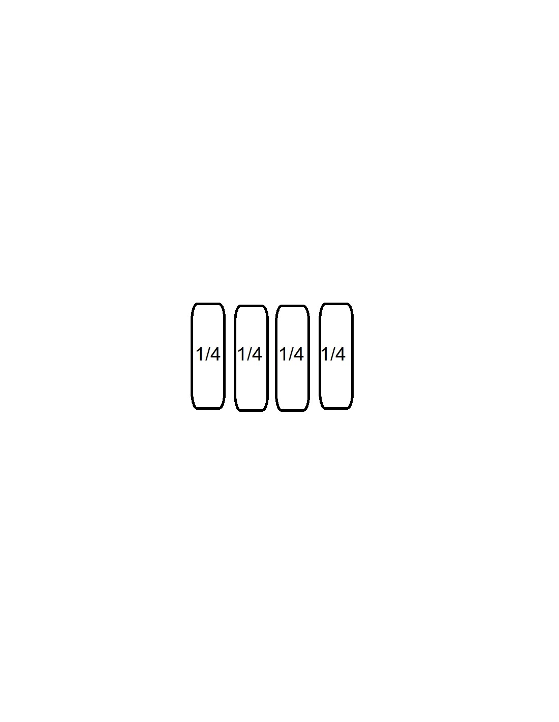 Combinazione : Cestello n. 4 x 1/4 - cm 11.5 x 29 x 20 h