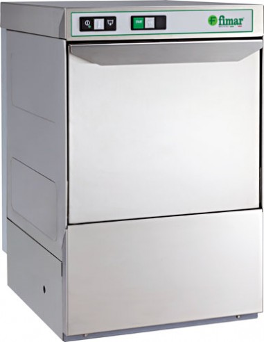 Glasswasher - Basket 35 x 35 - Usable washing height 25 cm - Capacity 10 liters - With drain pump - 44 x 49.7 x 64 h cm