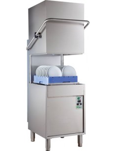 Lavastoviglie a capote - Cesto 50 x 50 - Pompa di scarico...