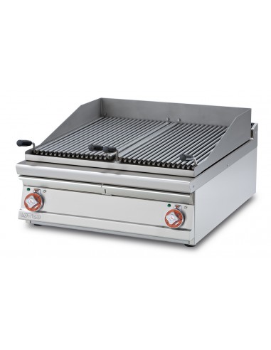 Electric grill - Stainless steel grill - cm 80 x 90 x 28h