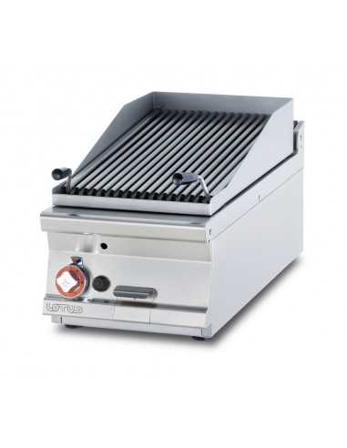 Gas Grill - Adjustable lava stone - cm 40 x 90 x 28h