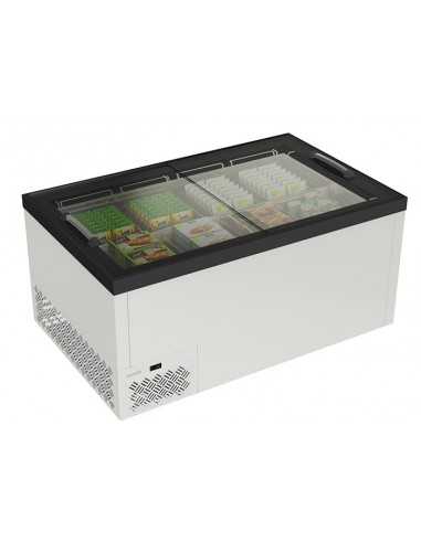 Dual temperature display island: Positive /...