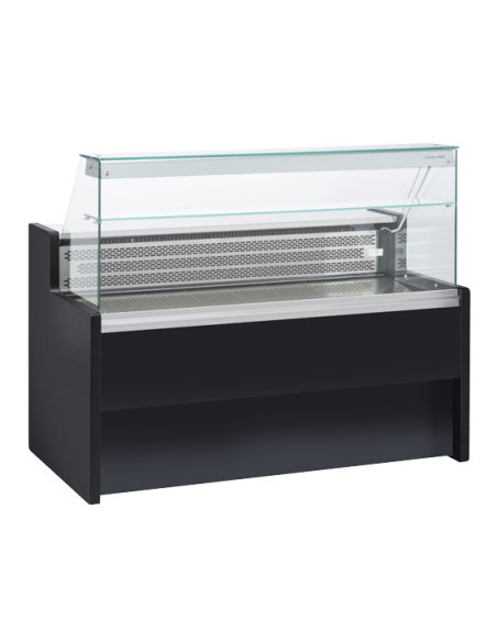 Mostrador de alimentación - Estático - Cristal recto - cm 150 x 79 x 122 h