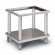 Stainless steel easel - Dimensions cm 105 x 50 x 60 h