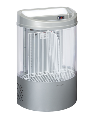 Refrigeratore a pozzetto - Grigio - Capacità 110 lt - cm 66 x 46 x 97 h