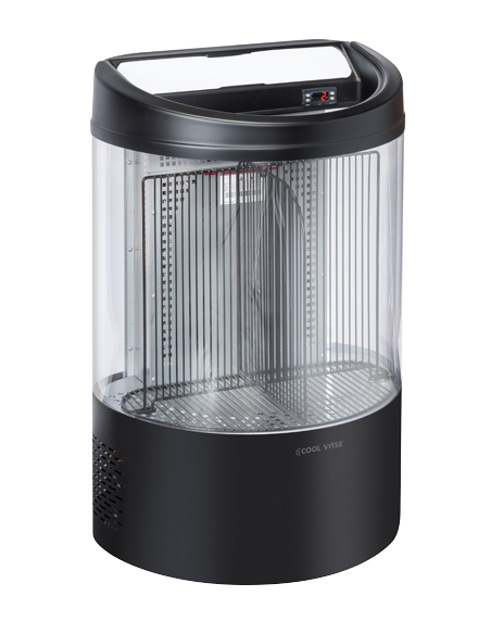 Refrigeratore a pozzetto - Nero - Capacità 110 lt - cm 66 x 46 x 97 h