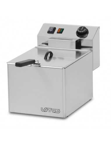 Electric fryer - Capacity 7 l - Potato production 7 kg/h - Dimensions 27 x 42 x 30 h cm