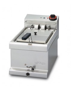 Freidora eléctrica - Capacidad lt 6 - Cm 30x 51 x 25 h