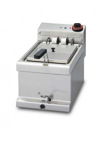 Freidora eléctrica profesional - Capacidad lt 8...