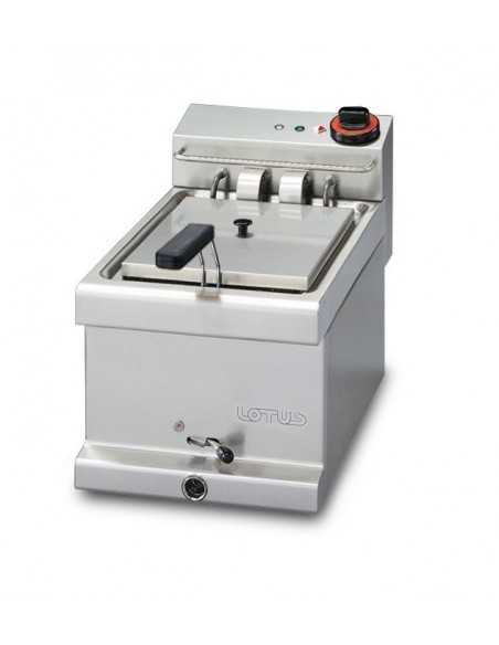Freidora eléctrica profesional - Capacidad lt 8 - cm 30 x 51 x 25 h