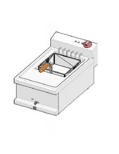 Electric fryer - Capacity lt 10 - cm 40x 70 x 25 h