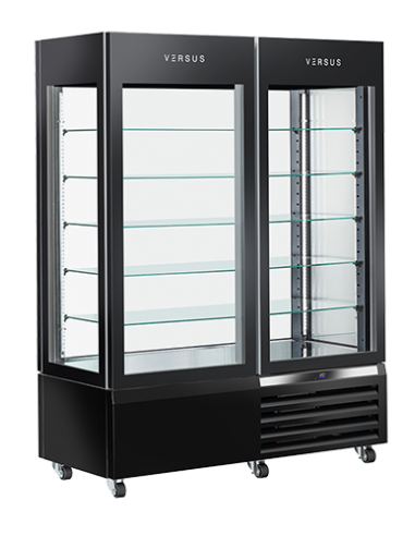 Vetrina refrigerata - Capacità 970 Lt. - cm 142 x 65 x 190h